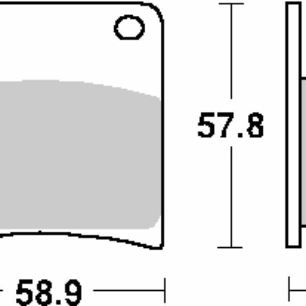 SBS Klocki hamulcowe – 620HF