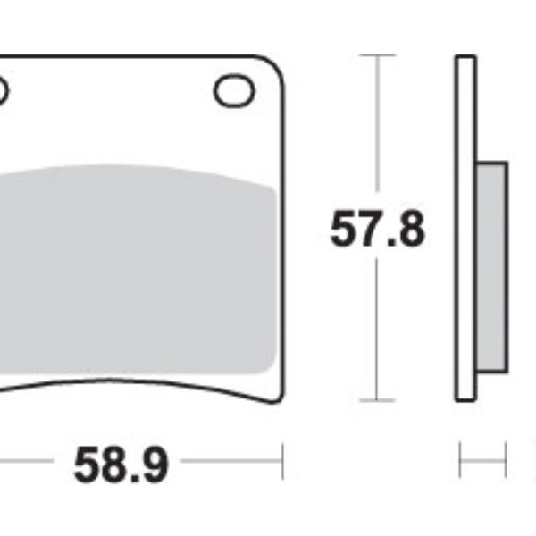 SBS Klocki hamulcowe – 620HS