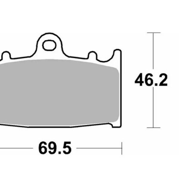 SBS Klocki hamulcowe – 631RST