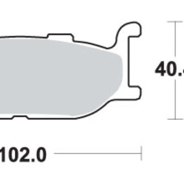 SBS Klocki hamulcowe – 663HF