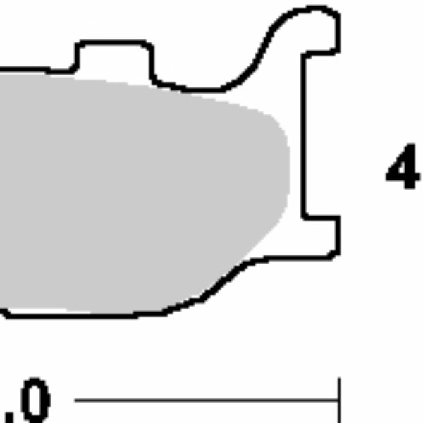 SBS Klocki hamulcowe – 128HF