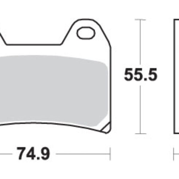 SBS Klocki hamulcowe – 706RST