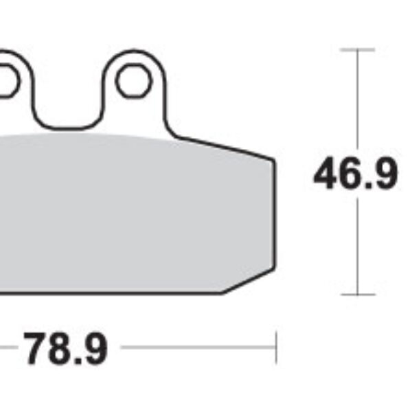 SBS Klocki hamulcowe – 588HF