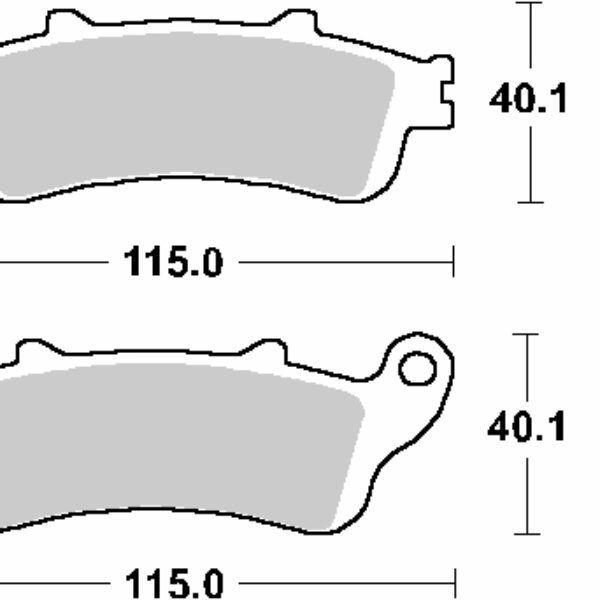 SBS Klocki hamulcowe – HONDA CBR1000RR – 736HF