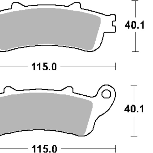 SBS Klocki hamulcowe – HONDA CBR1000RR – 735HF