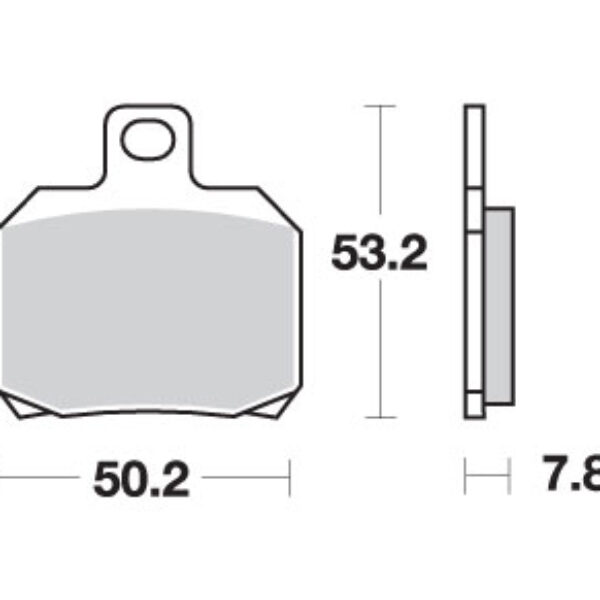 SBS Klocki hamulcowe – 157CT