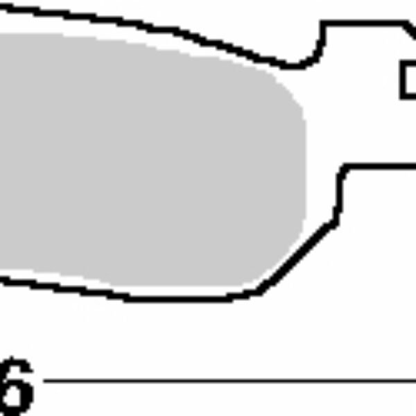 SBS Klocki hamulcowe – YAMAHA X-MAX/MAJESTY/X-CITY… – 155HF