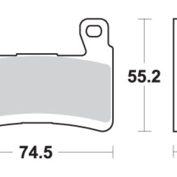 SBS Klocki hamulcowe – KAWASAKI ZX-6R