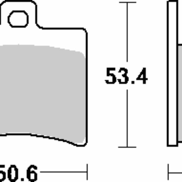 SBS Klocki hamulcowe – 152HF