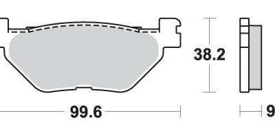 SBS Klocki hamulcowe - 769LS