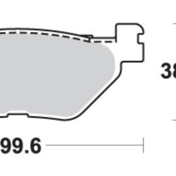 SBS Klocki hamulcowe – 769LS