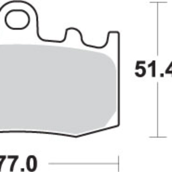 SBS Klocki hamulcowe – BMW R850/1100/1150/1200 – 796HS