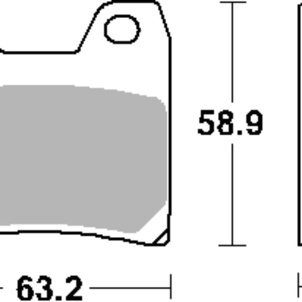 SBS Klocki hamulcowe – YAMAHA FZS1000 – 770LS
