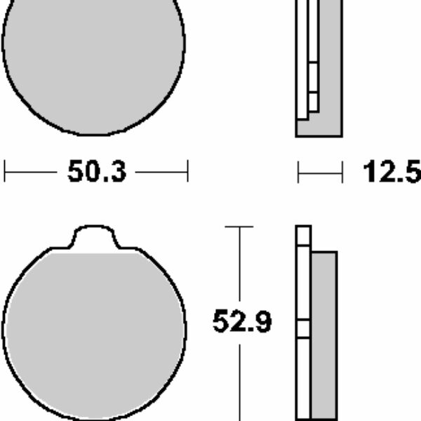 SBS Klocki hamulcowe – SUZUKI GS400/425/750/850/10…