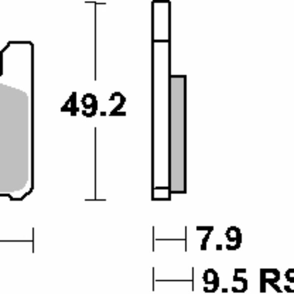 SBS Klocki hamulcowe – 788HS
