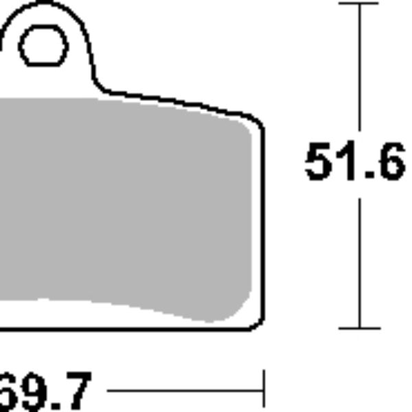 SBS Klocki hamulcowe – 189MS