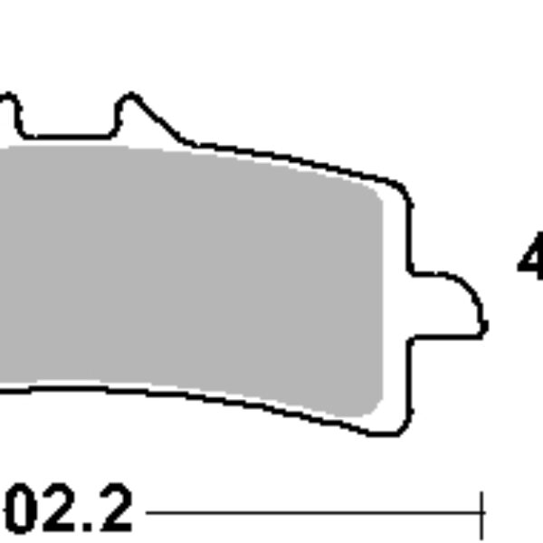 SBS Klocki hamulcowe – 841DC