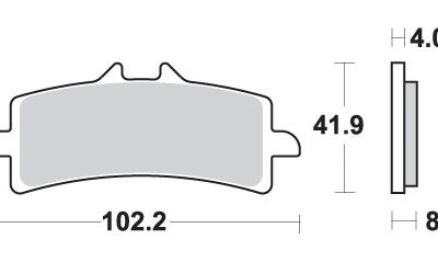 SBS Klocki hamulcowe - 901HS