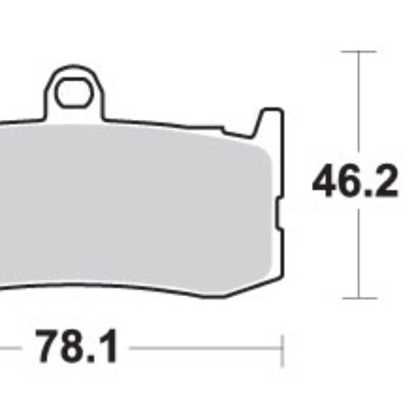 SBS Klocki hamulcowe – TRIUMPH DAYTONA TRIPLE 675… (2009-2018)