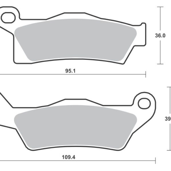 SBS Klocki hamulcowe – CAN-AM OUTLANDER 800 / 1000… – 910RSI