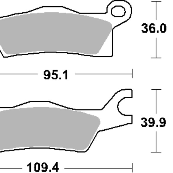 SBS Klocki hamulcowe – CAN-AM OUTLANDER 800 / 1000… – 911SI