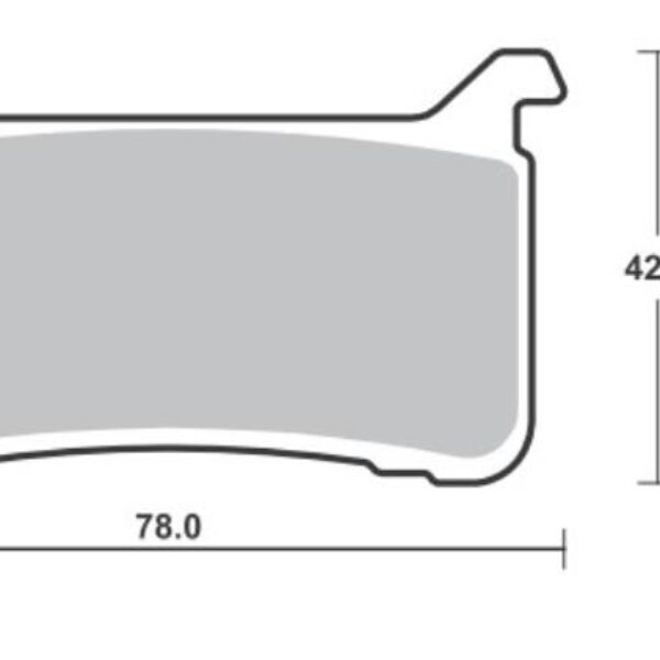SBS Klocki hamulcowe – HONDA CB 1000 R (2017-2020) – 947HS