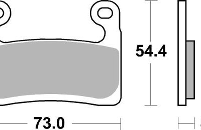 SBS Klocki hamulcowe - BMW S 1000RR