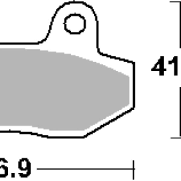 SBS Klocki hamulcowe – 814HF
