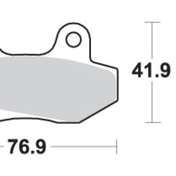 SBS Klocki hamulcowe – 551HF
