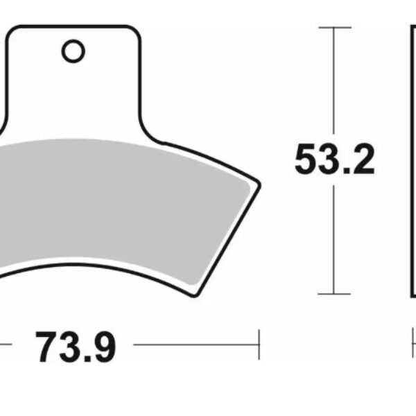 SBS Klocki hamulcowe – 755SI