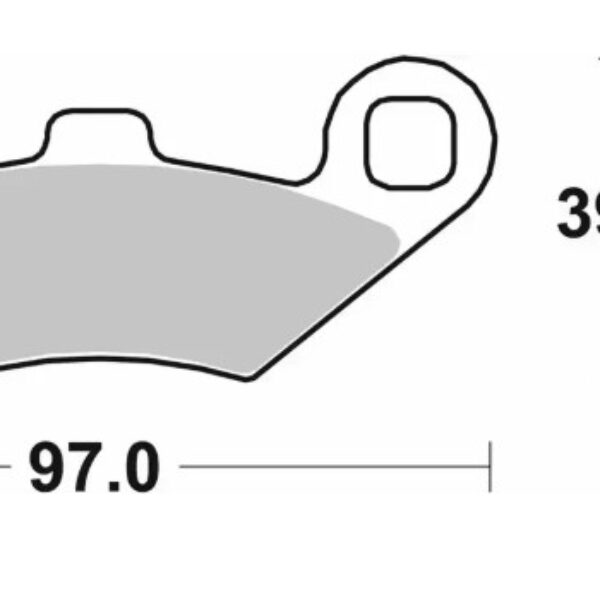 SBS Klocki hamulcowe – POLARIS TRAIL BOSS – 716SI
