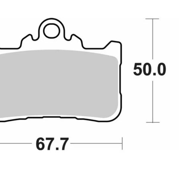 SBS Klocki hamulcowe – HONDA CB 500 F/X/R –