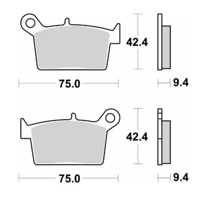 SBS Klocki hamulcowe (2018-2021)