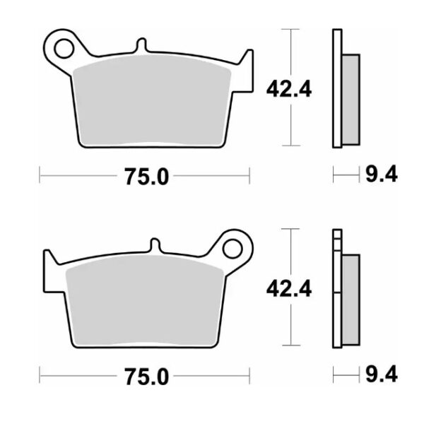 SBS Klocki hamulcowe (2018-2021)