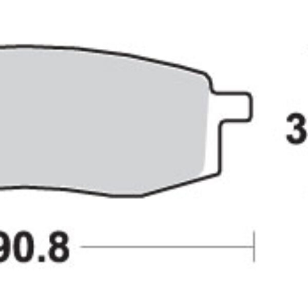 SBS Klocki hamulcowe – 580SI