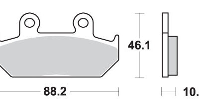 SBS Klocki hamulcowe - 647HS