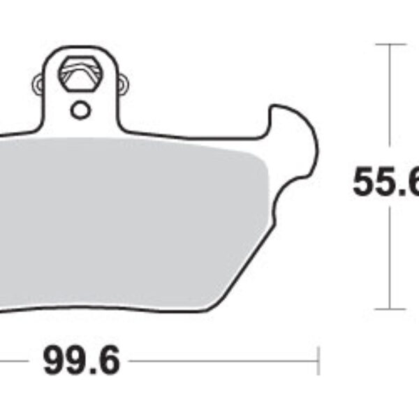SBS Klocki hamulcowe – BMW K1000