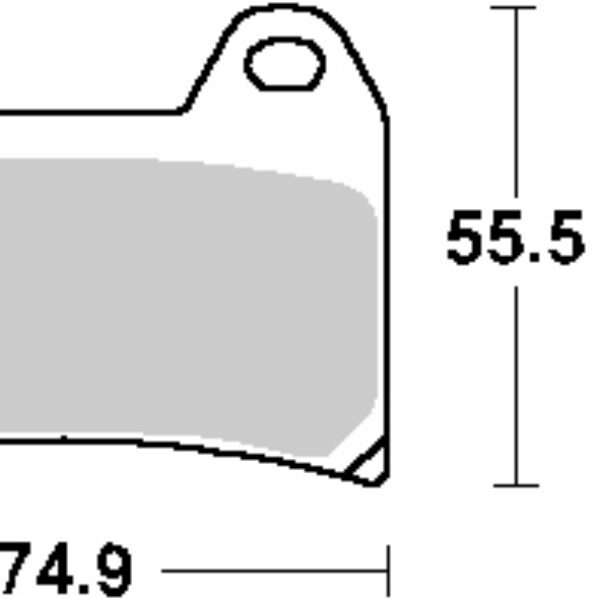 SBS Klocki hamulcowe – 706HF