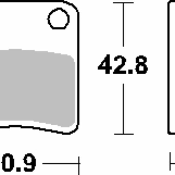 SBS Klocki hamulcowe – 209HF