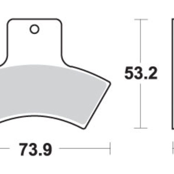SBS Klocki hamulcowe – 755ATS