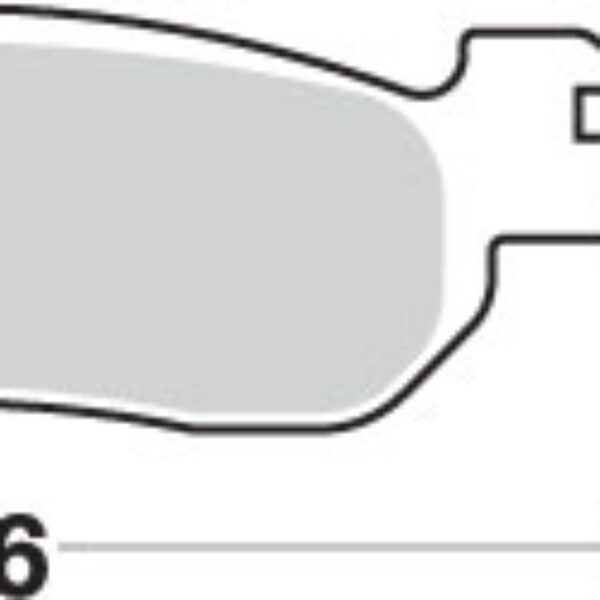 SBS Klocki hamulcowe – YAMAHA TW125 PRZÓD