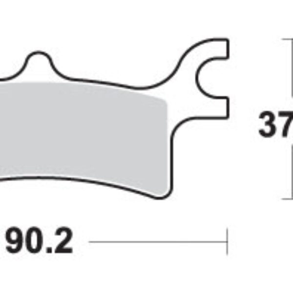 SBS Klocki hamulcowe – 787ATS