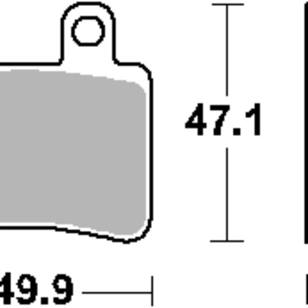 SBS Klocki hamulcowe – 773HF