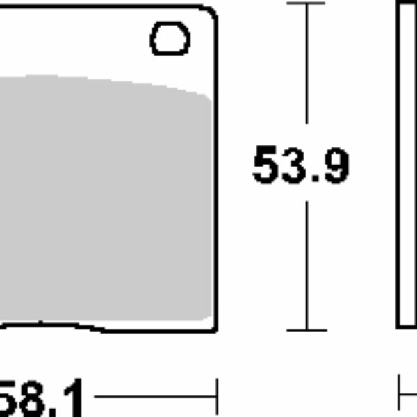 SBS Klocki hamulcowe – KAWASAKI Z650/1000
