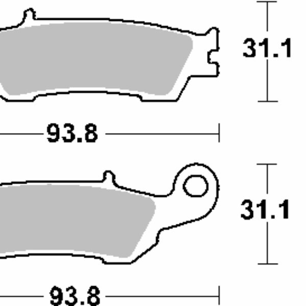 SBS Klocki hamulcowe – 840SI