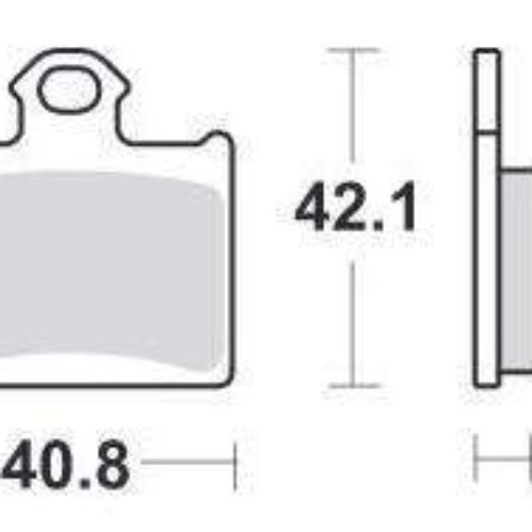 SBS Klocki hamulcowe – KTM FREERIDE – 872RSI