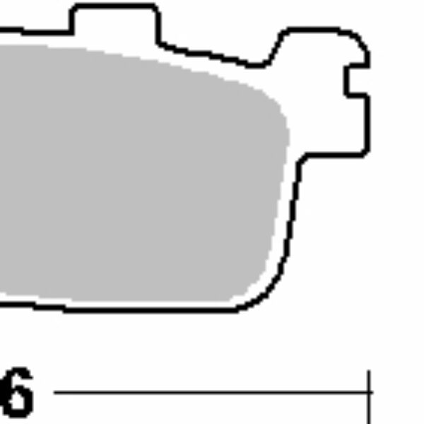 SBS Klocki hamulcowe – KYMCO 125/250/300