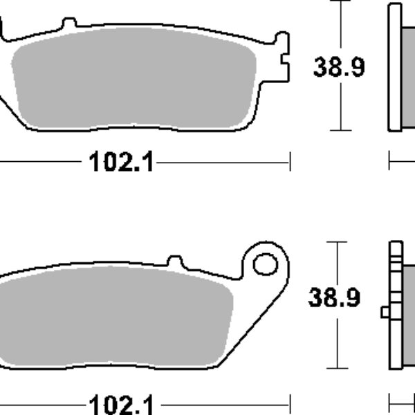 SBS Klocki hamulcowe – 212MS