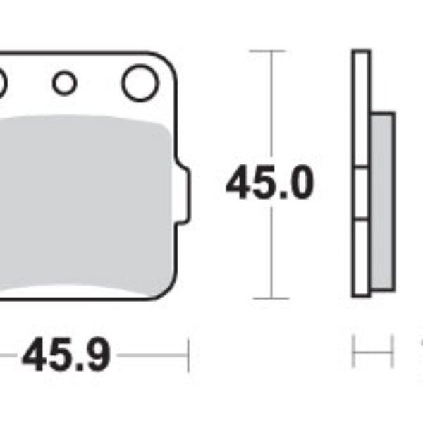 SBS Klocki hamulcowe – 592RSI