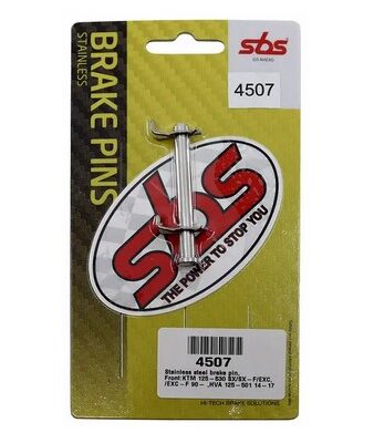 Wieszak (Trzpień) Klocków Hamulcowych Przód KTM Sx\Sxf\Exc\Excf\Xc\Xcw '00-'16, Husqvarna CR/WR '07, TC 250 '04, TC 450/510 '06-'10, TC/TE/FC 125/250/300/501 '14-'16 | SBS